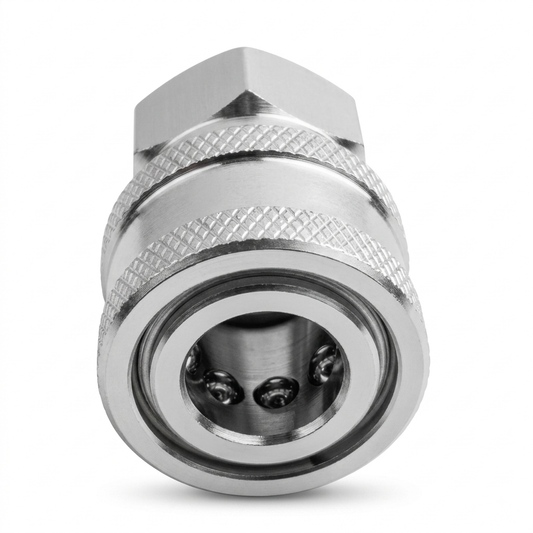 Quick Connect Fitting Set — 1/4" High-Pressure Coupler, Socket & Plug Kit