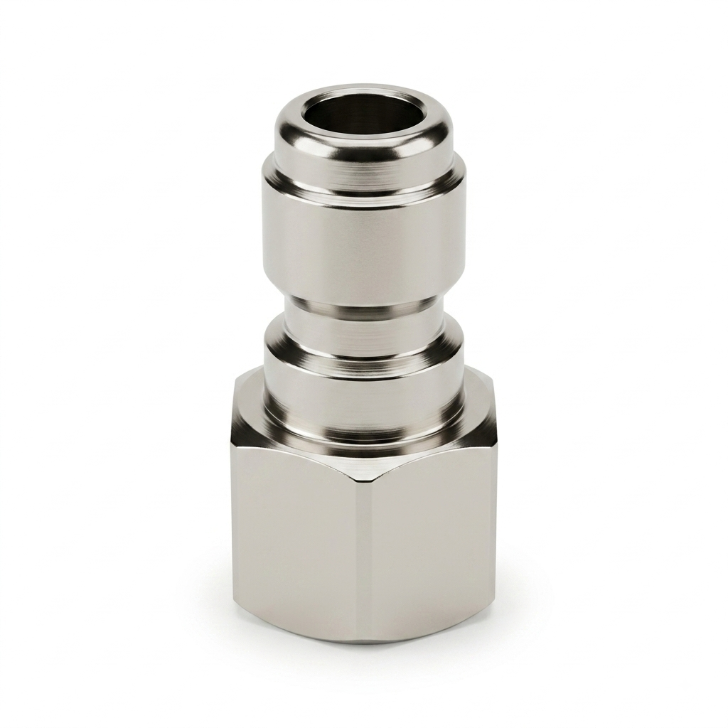 Quick Connect Fitting Set — 1/4" High-Pressure Coupler, Socket & Plug Kit