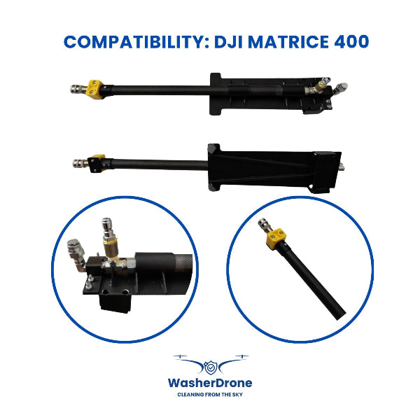 WasherDrone components with compatibility for DJI Matrice 400