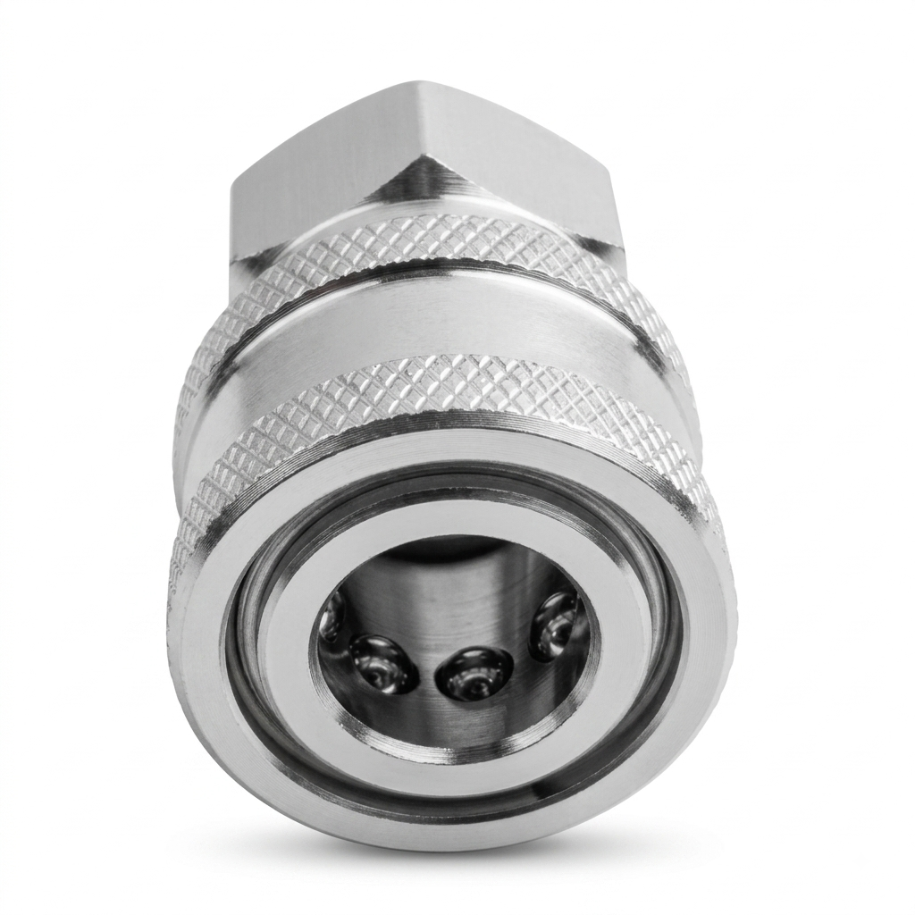 Quick Connect Fitting Set — 1/4" High-Pressure Coupler, Socket & Plug Kit