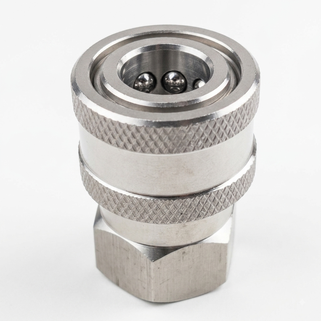 Quick Connect Fitting Set — 1/4" High-Pressure Coupler, Socket & Plug Kit