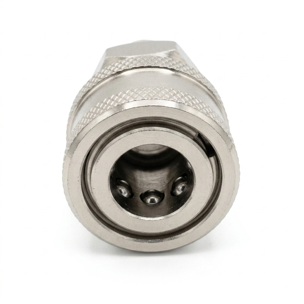 Quick Connect Fitting Set — 1/4" High-Pressure Coupler, Socket & Plug Kit
