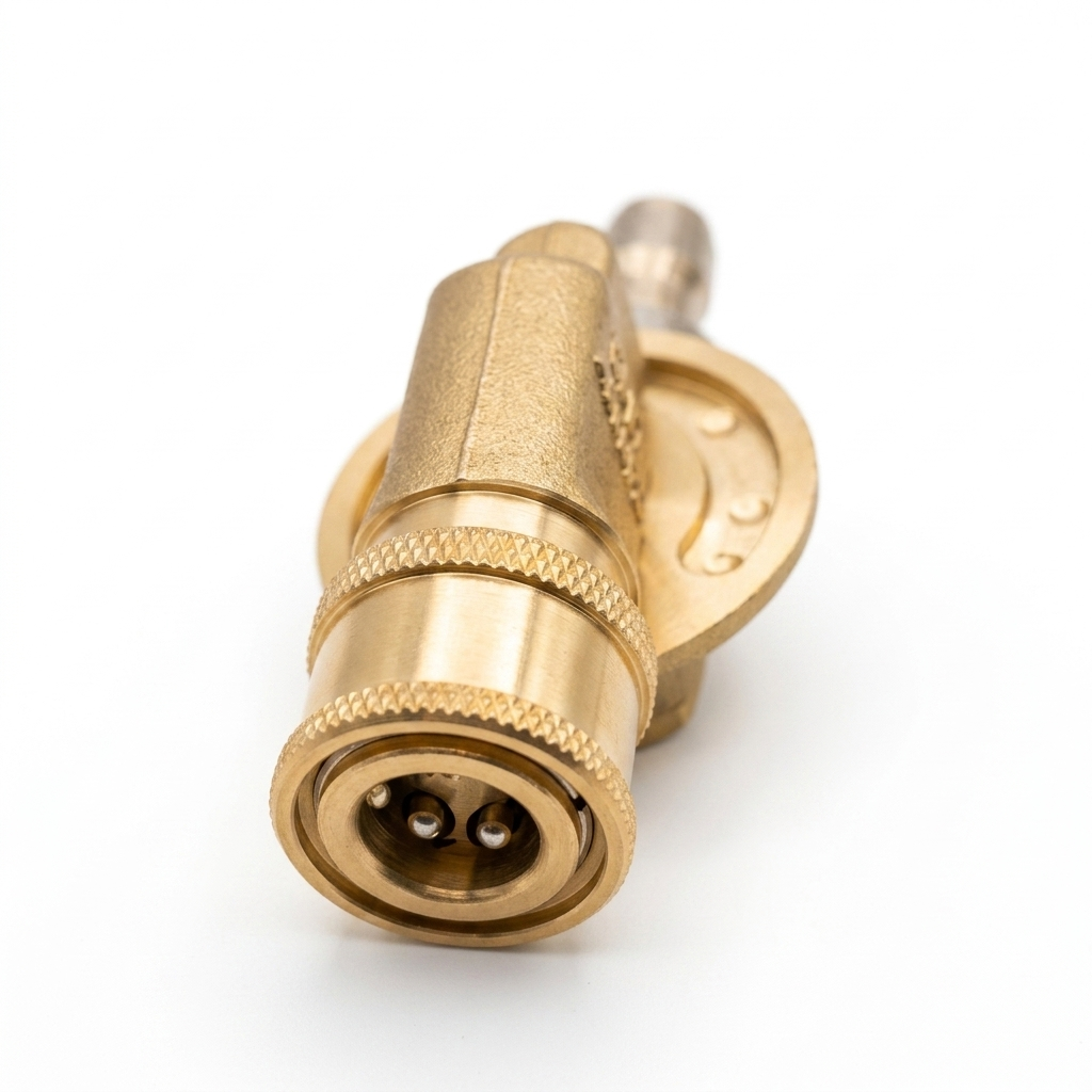 Adjustable Pivot Adaptor — Variable Angle Nozzle Adaptor, 1/4" Quick Connect