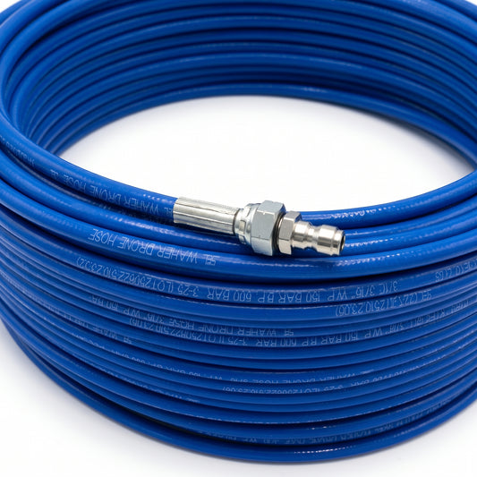 WasherDrone SkyHose 6 — 1/4 in Aramid-Reinforced Drone Hose