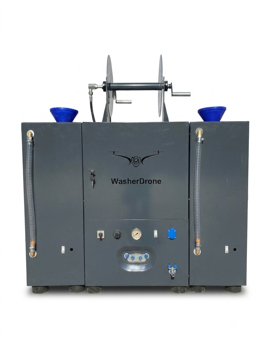 WasherDrone SkyJet M-08 Single-Phase High-Pressure Hot Water Ground Unit