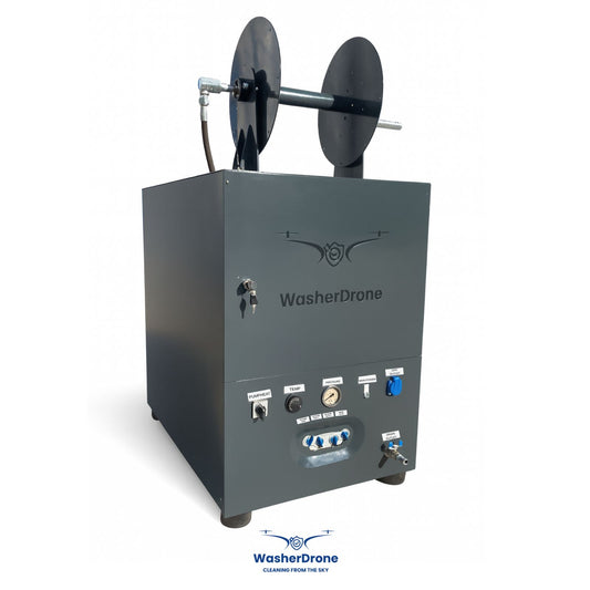 SkyJet E-150 – High-Pressure Pump for Electric Cleaning Systems with Drone Integration